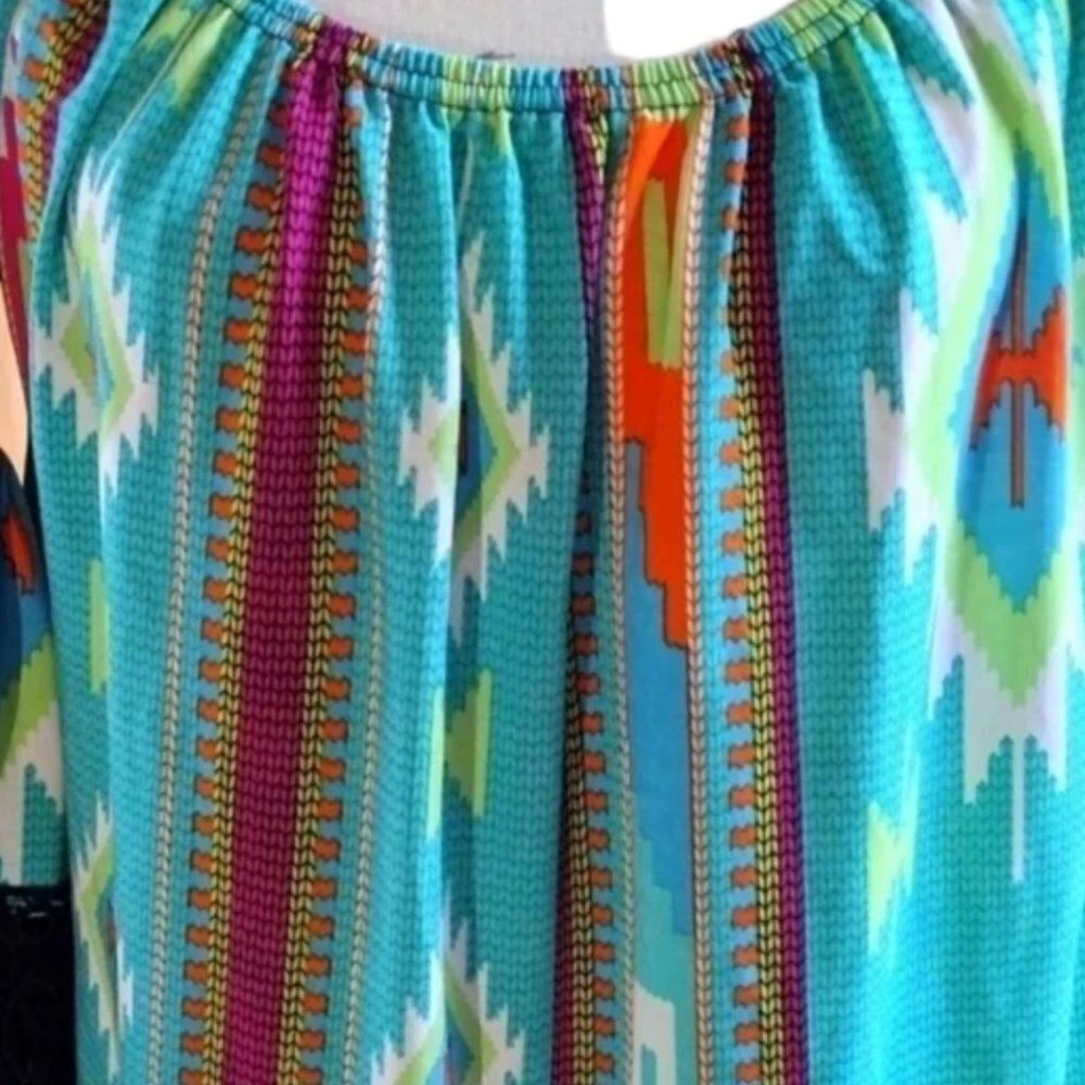 WIN Win Aztec Tunic Casual Dress - Picture 5 of 5